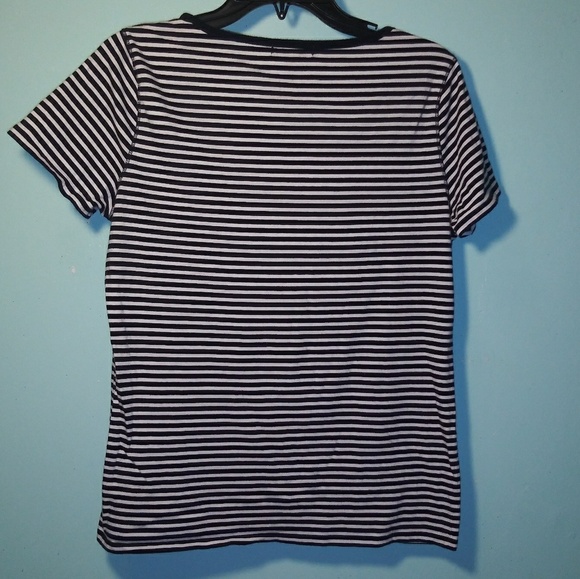 Lauren Ralph Lauren Tee-Shirt Short Sleeve Sz M - Picture 4 of 4